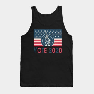 Vote 2020 Voting retro t shirt Tank Top